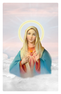 Immaculate Heart Pink Clouds